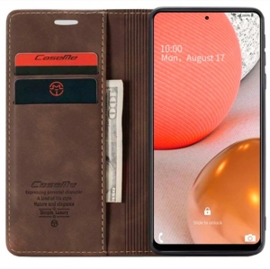 Pouzdro Book CaseMe Samsung A336B Galaxy A33 5G, barva hnědá