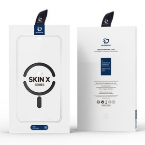 Pouzdro Dux Ducis Skin X Pro iPhone 14 Plus, MagSafe, barva black