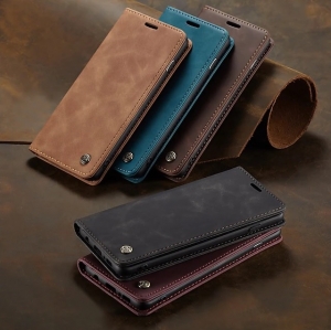 Pouzdro Book CaseMe Xiaomi Redmi Note 9 Pro, Note 9 Pro Max, barva černá