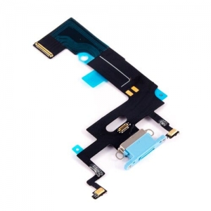 Flex iPhone XR nabíjecí konektor blue