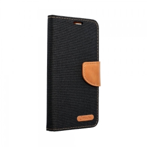 Pouzdro FANCY Diary Samsung S916 Galaxy S23 Plus barva černá CANVAS