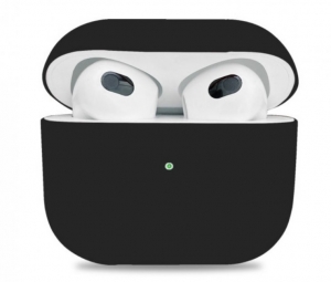 Pouzdro pro Apple AirPods 3 silicone, black