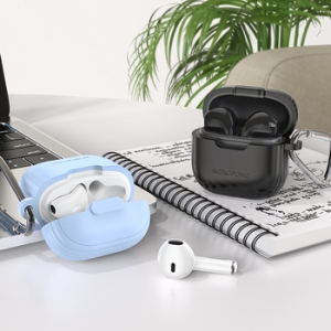 Bluetooth headset BOROFONE TWS BW29, s pouzdrem, barva modrá