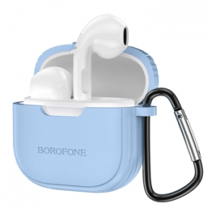 Bluetooth headset BOROFONE TWS BW29, barva modrá