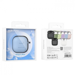 Bluetooth headset BOROFONE TWS BW29, barva modrá