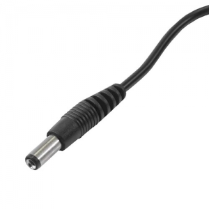 Kabel Akyga USB A / DC, 5,5 x 2,1 mm, (napájecí kabel, 0,8m) barva černá