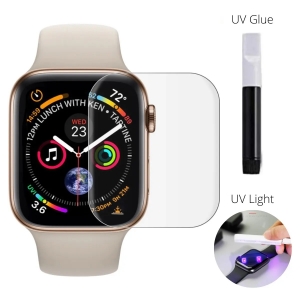 Tvrzené sklo 5D UV GLUE GLASS Apple Watch series 4/5/6 44mm