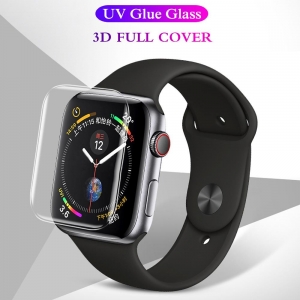 Tvrzené sklo 5D UV GLUE GLASS Apple Watch series 1/2/4 42mm