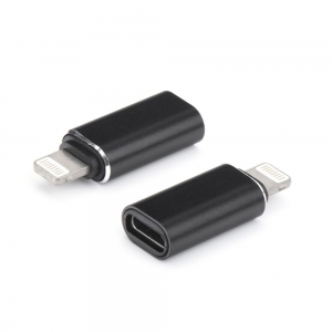Redukce USB Typ C / Lightning barva černá