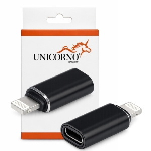 Redukce USB C na Lightning, barva černá
