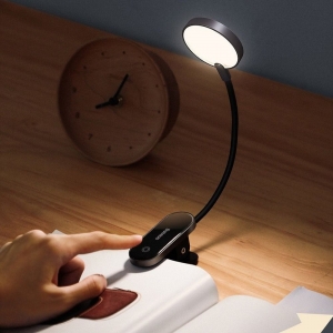 Bezdrátová LED lampička BASEUS, KLIPS Comfort Mini šedá (DGRAD-0G)