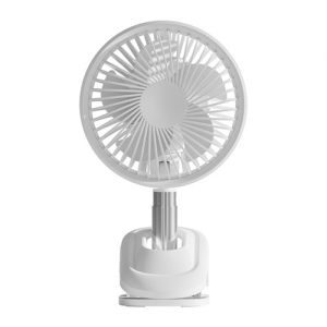Stolní ventilátor XO MF73 s klipsem, barva bílá