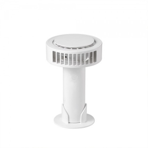 Mini ventilátor XO MF75 se stojánekm/šňůrkou na krk, barva bílá