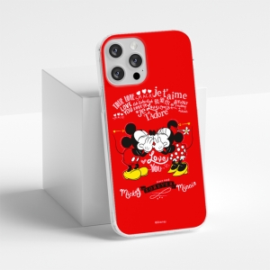 Pouzdro iPhone 7, 8, SE 2020/22 Mickey & Minnie vzor 005