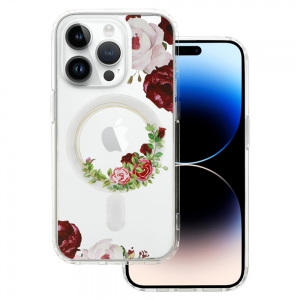 Pouzdro Back Case MagSafe Flower iPhone 12 Pro Max, vzor 2