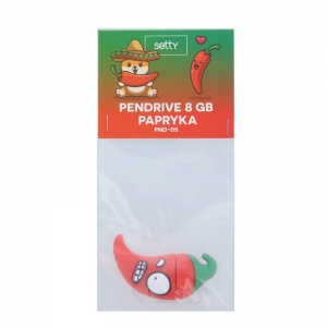 USB FLash Disk (PenDrive) Setty Paprika, 8GB