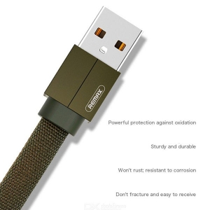 Datový kabel 3v1 Remax (RC-094th), USB na Micro USB, Lightning, USB C, QC, přenos dat, barva bílá
