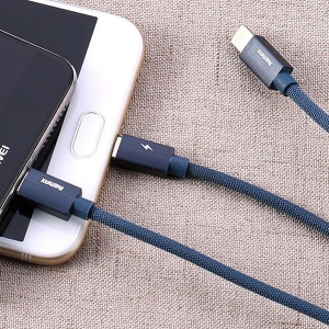 Datový kabel 3v1 Remax (RC-094th), USB na Micro USB, Lightning, USB C, QC, přenos dat, barva bílá