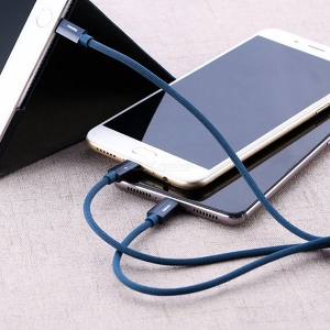 Datový kabel 3v1 Remax (RC-094th), USB na Micro USB, Lightning, USB C, QC, přenos dat, barva bílá