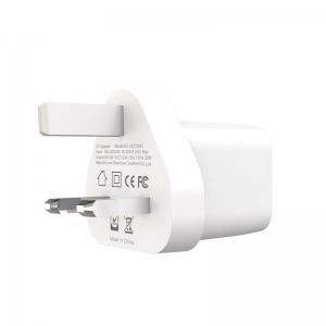 Cestovní nabíječ (adaptér pro UK) XO-CE01, 1x USB C, QC 3.0 PD 20W, barva bílá
