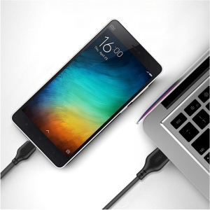 Datový kabel 3v1 XO-NB103, USB A na Micro USB, Lightning, USB C, délka 1m, barva bílá