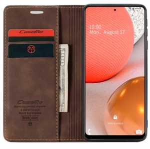 Pouzdro Book CaseMe Xiaomi Redmi 12, Poco M6 Pro 5G, barva hnědá