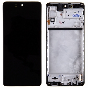 Dotyková deska Samsung M515 Galaxy M51 + LCD + rámeček black - OLED