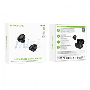 Bluetooth headset BOROFONE TWS BW39 Enjoy, barva černá