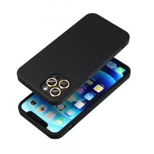 Pouzdro Back Case Silicone iPhone 15 Pro Max, barva černá