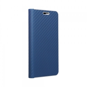 Pouzdro LUNA Book Samsung A202F Galaxy A20e, barva modrá carbon