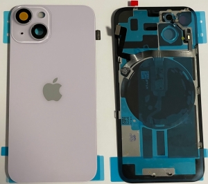Kryt baterie iPhone 14   purple + wireless charging chip + NFC (starlight)