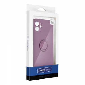 Pouzdro Back Case Amber Roar iPhone 15 barva fialová