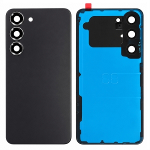 Kryt baterie Samsung S911 Galaxy S23 5G + sklíčko kamery phantom black