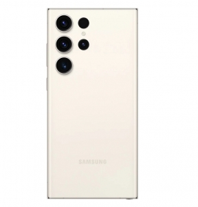 Samsung S918 Galaxy S23 Ultra 5G kryt baterie + sklíčko kamery cream
