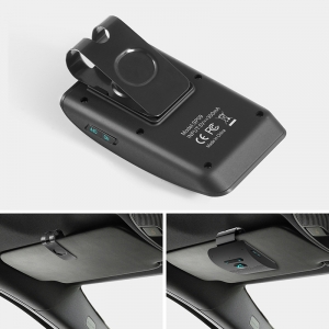 Bluetooth handsfree sada do auta - SP09, verze 5.0 (hlasité HF) barva černá