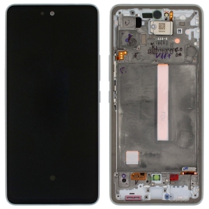 Dotyková deska Samsung A536 Galaxy A53 5G + LCD + rámeček white - OLED