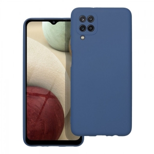 Pouzdro Back Case Silicone Samsung A125 Galaxy A12, barva modrá