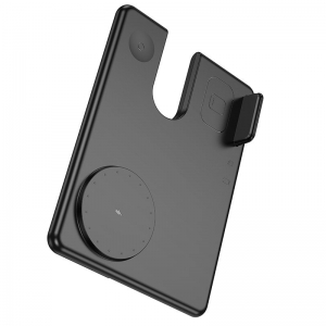 Indukční nabíječka HOCO CQ1, 15W, 3v1 - Apple, Apple watch, Airpods, černá