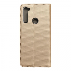Pouzdro Book Smart Case Xiaomi Redmi Note 8T, barva zlatá