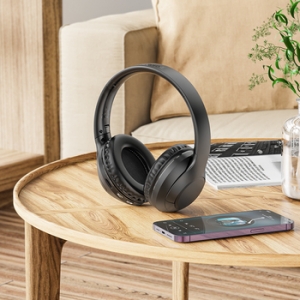 Sluchátka Borofone BO23 Glamour, Bluetooth, barva černá