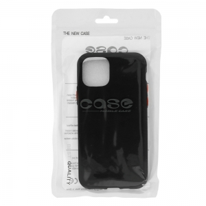 Pouzdro Back Case Solid Silicone Samsung A415 Galaxy A41, barva černá