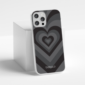 Pouzdro Back Case Babaco iPhone 15, Black Heart
