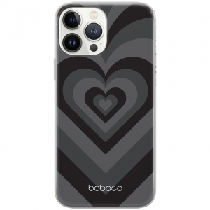 Pouzdro Back Case Babaco iPhone 15 Pro, Black Heart