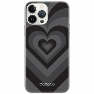 Pouzdro Back Case Babaco iPhone 15 Pro Max, Black Heart