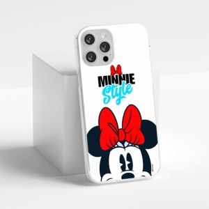 Pouzdro iPhone 7, 8, SE 2020/22 Minnie Mouse vzor 027