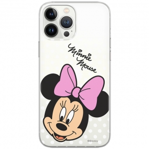 Pouzdro iPhone 15 Pro, Minnie Mouse, vzor 008