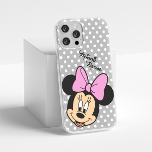 Pouzdro iPhone 15 Pro, Minnie Mouse, vzor 008