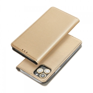 Pouzdro Book Smart Case Samsung A156 Galaxy A15 5G, barva zlatá