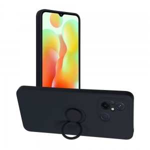 Pouzdro Back Case Silicone Ring Xiaomi Redmi A1, A2, barva black
