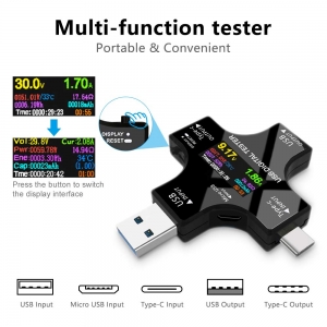 USB Tester a Multimetr